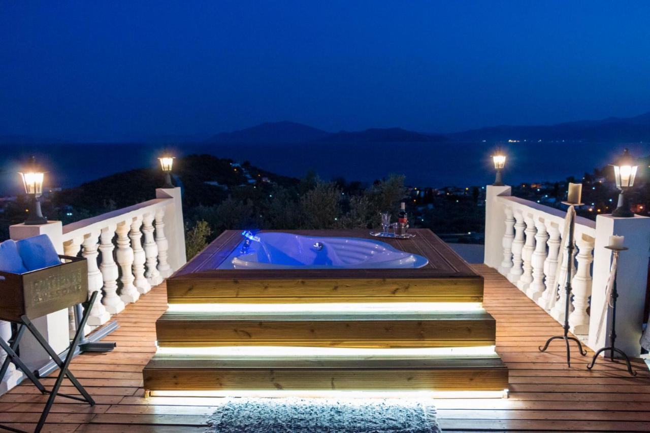 Eva'S Luxury Villa Kritharia  Luaran gambar