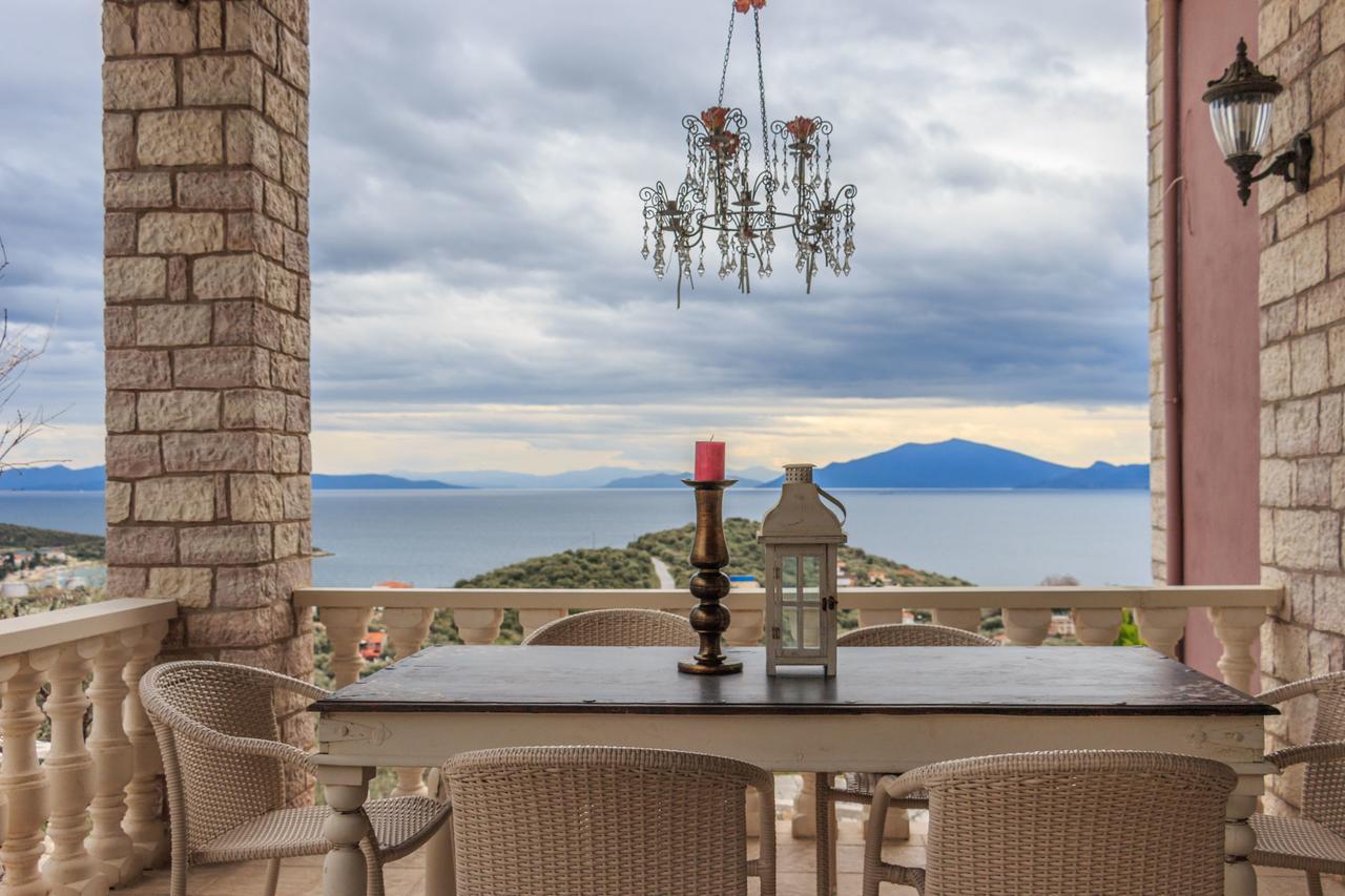 Eva'S Luxury Villa Kritharia  Luaran gambar